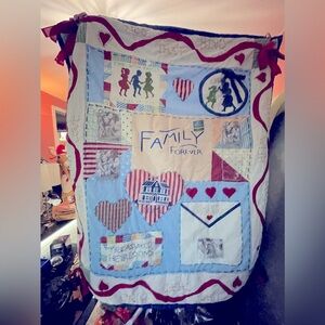 Full size quilt for decorating